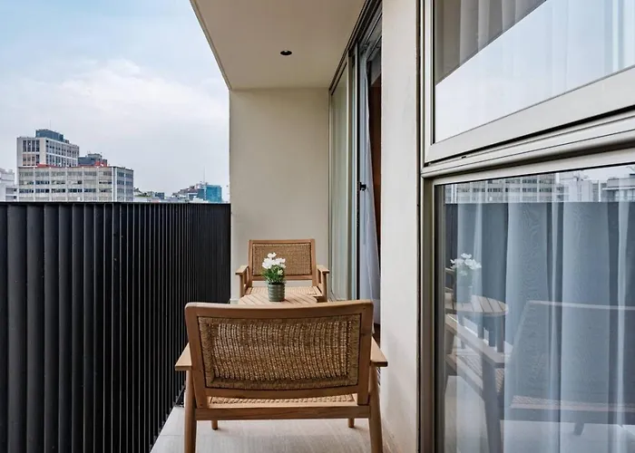 Condesa Penthouse With Rooftop Terrace And Bbq Appartement