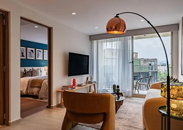 Appartement Condesa Penthouse With Rooftop Terrace And Bbq Mexico