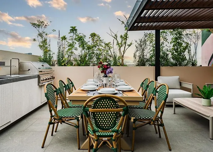 Appartement Condesa Penthouse With Rooftop Terrace And Bbq