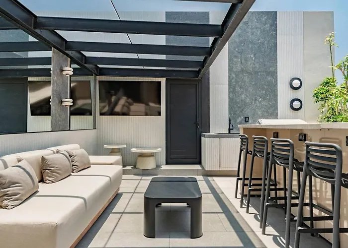 Condesa Penthouse With Rooftop Terrace And Bbq