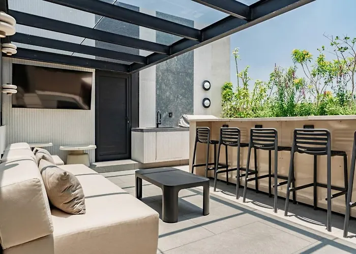 Appartement Condesa Penthouse With Rooftop Terrace And Bbq Mexico